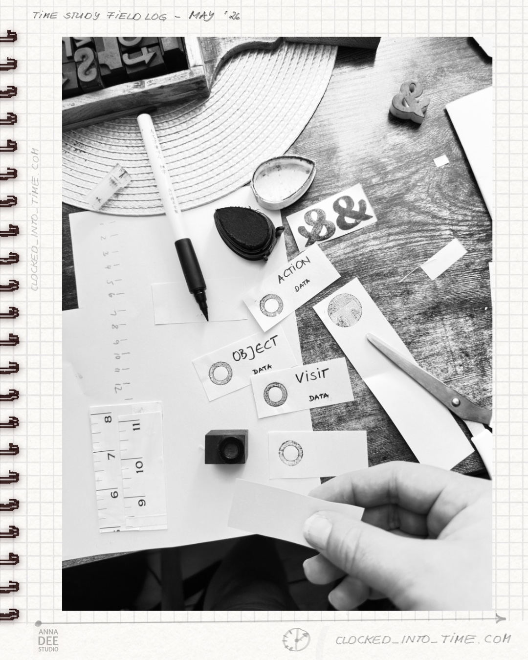 Time study field log June 2026  Timekeeping Research CIT Anna Dee